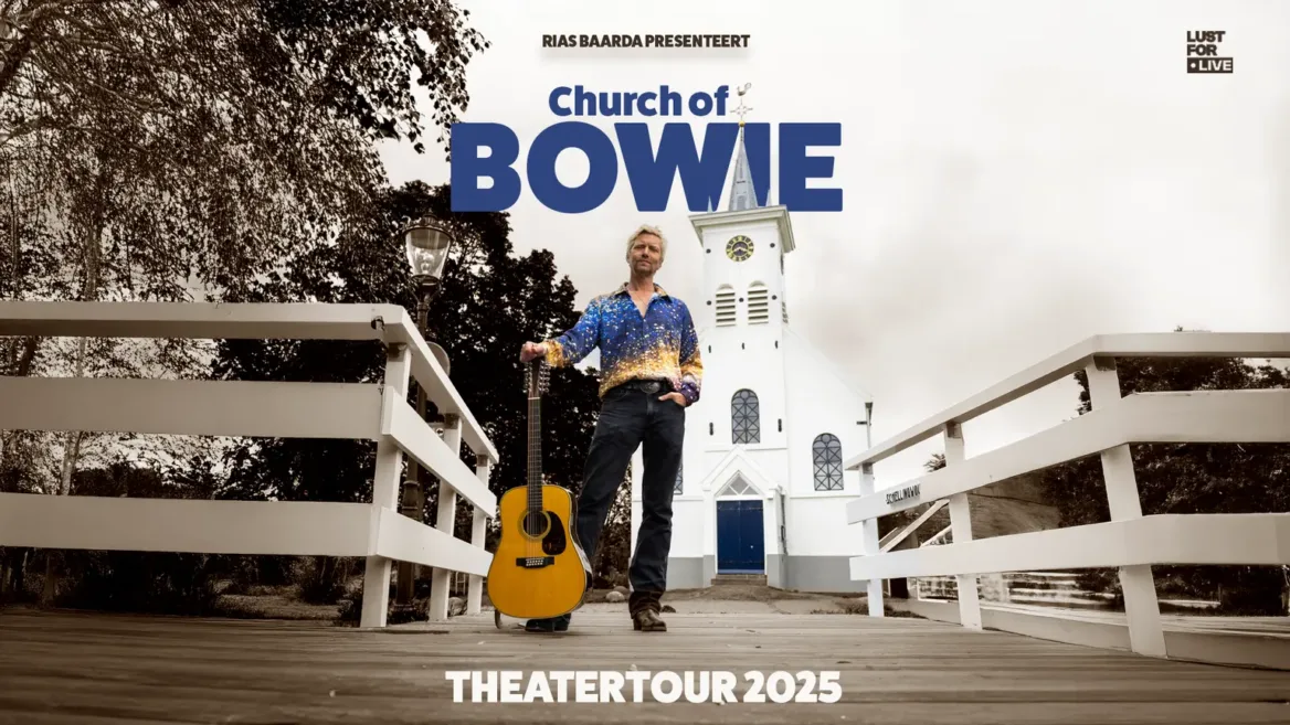 Rias Baarda eert Bowie in nieuwe theatertour ‘Church of Bowie’