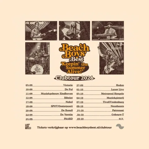 Beach Boys Best kondigt clubtour Keepin The Summer Alive aan